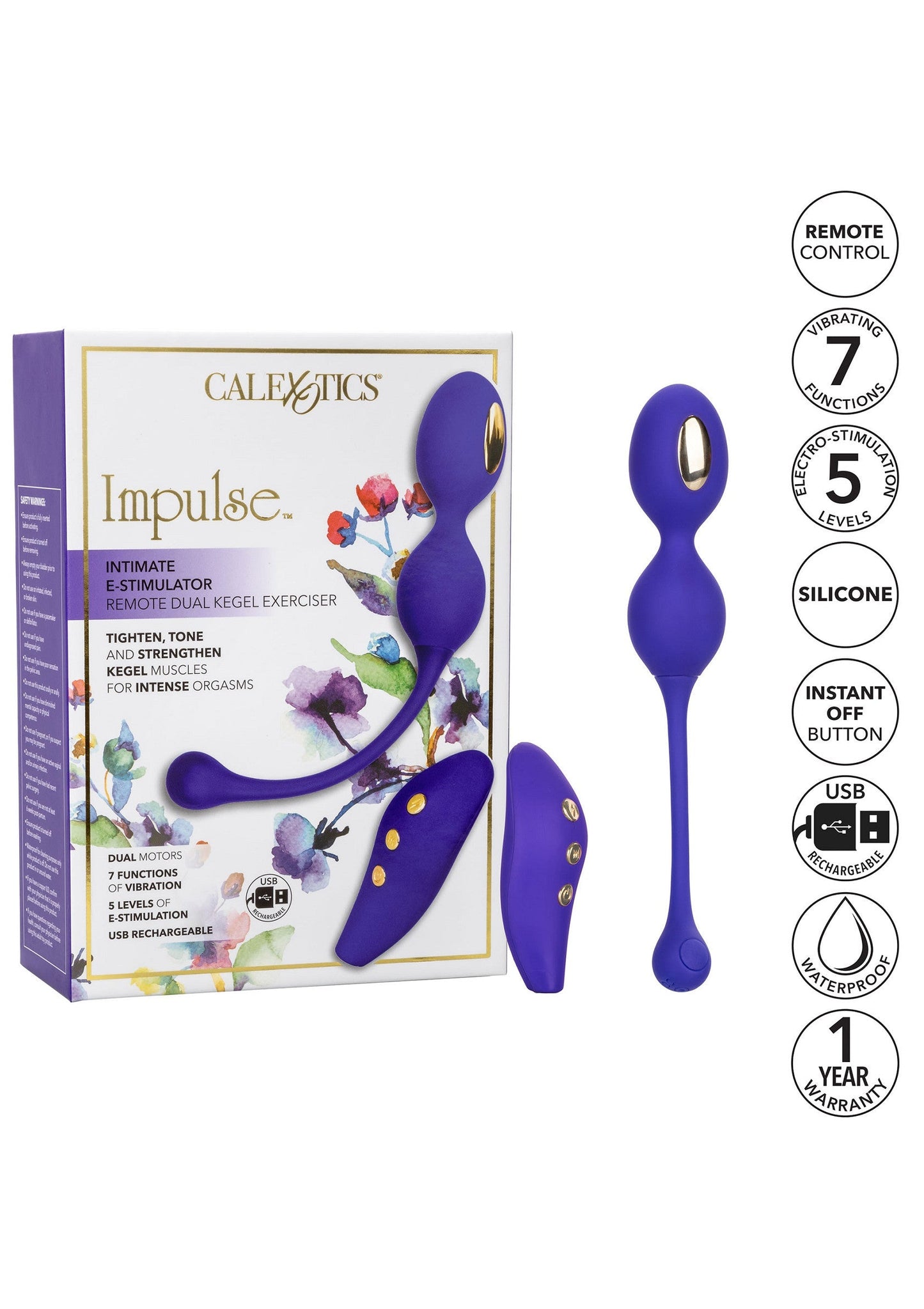 13605 calexotics impulse estim dual kegel exerciser