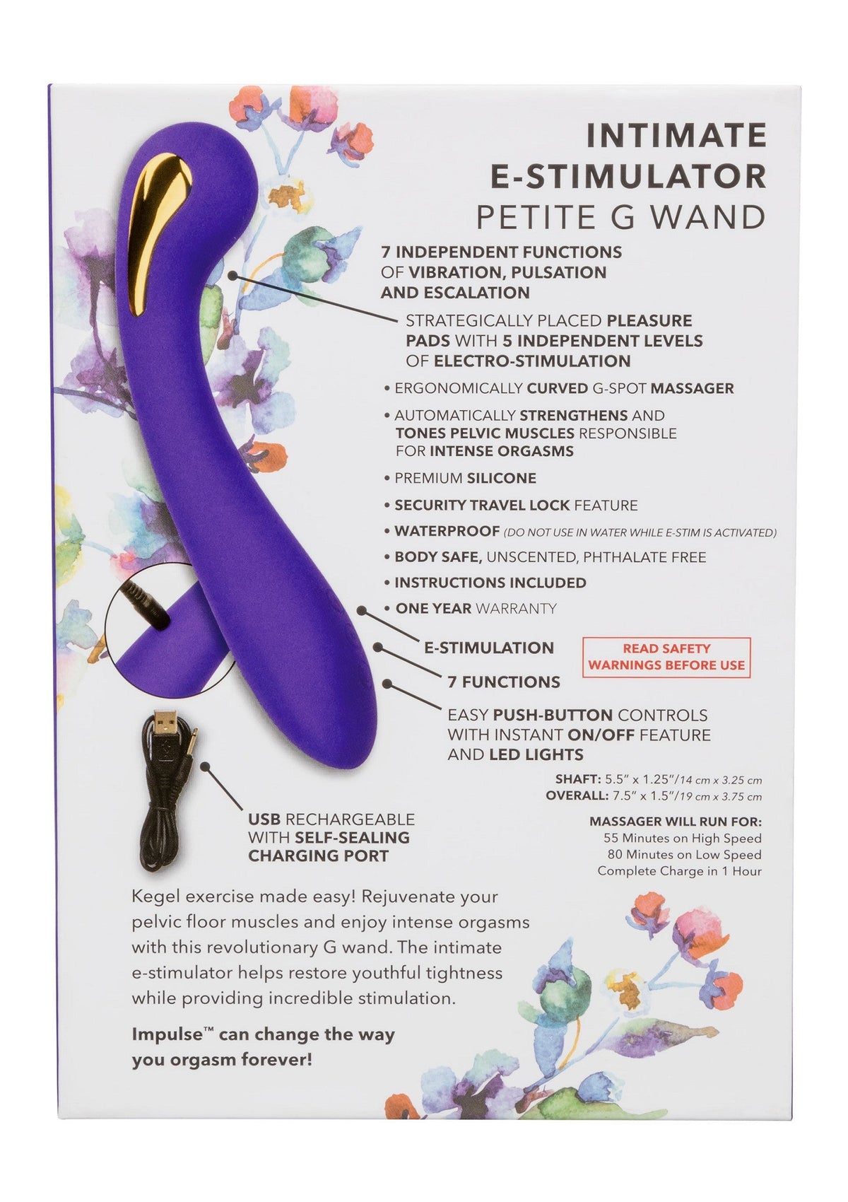 13606 calexotics impulse estim petite g wand