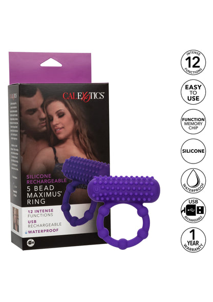 13681 calexotics couples enhancers 5 bead maximus ring