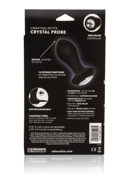 13685 calexotics power gem vibrating petite crystal probe