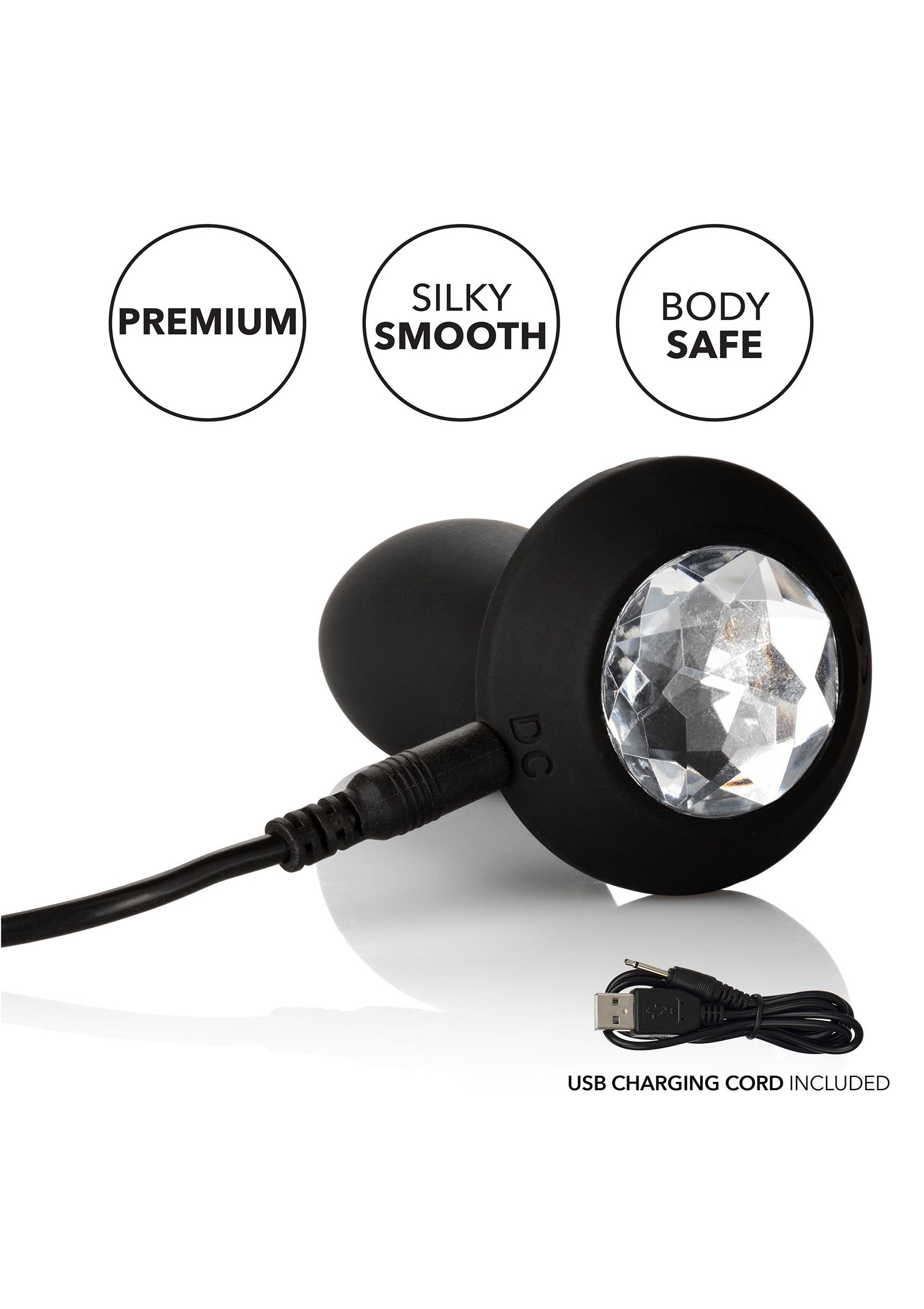 13685 calexotics power gem vibrating petite crystal probe