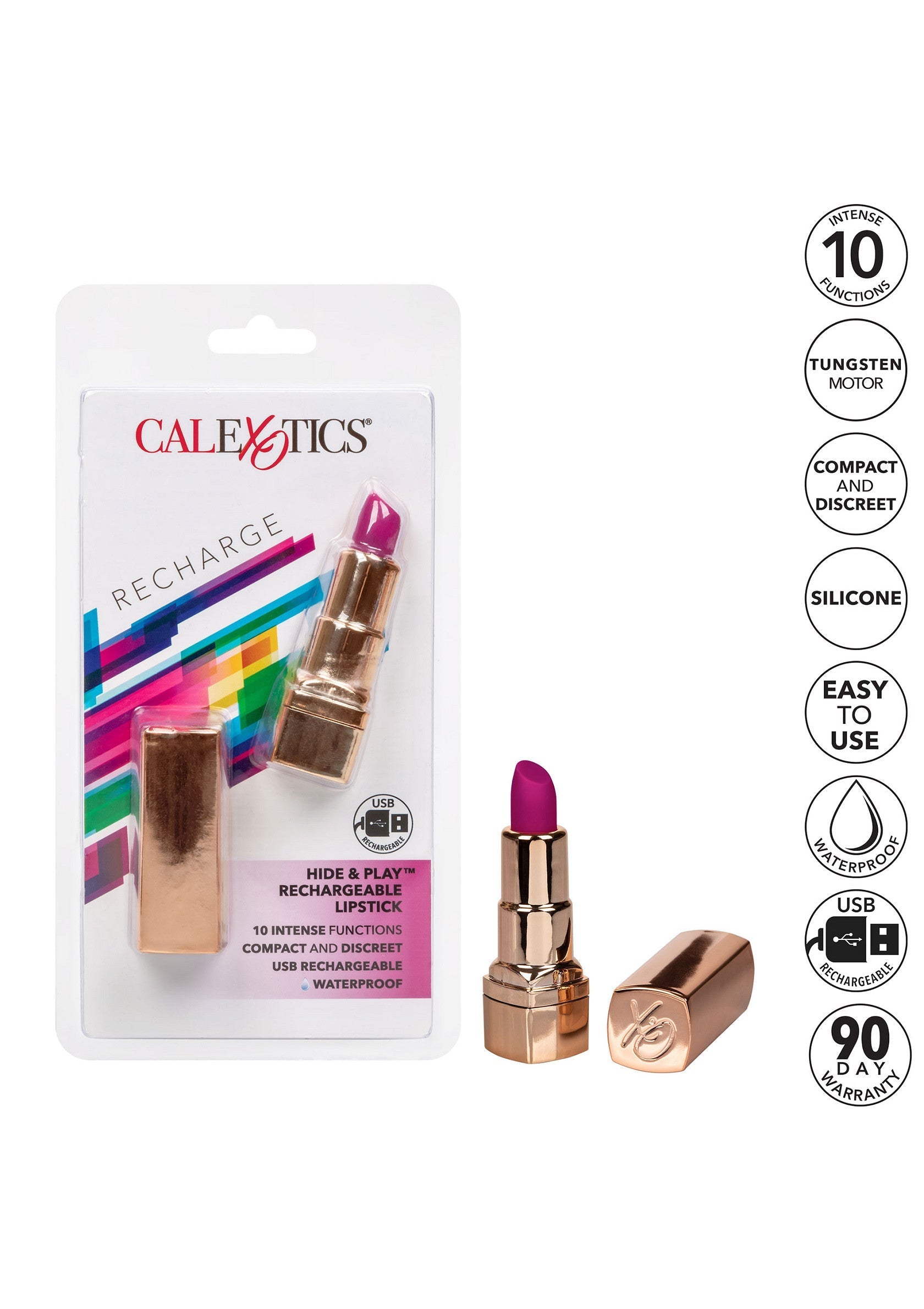 14019 calexotics bullets hide play lipstick recharge