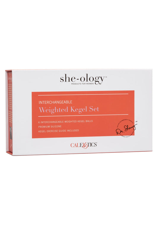 14061 calexotics she ology interchangeable kegel set