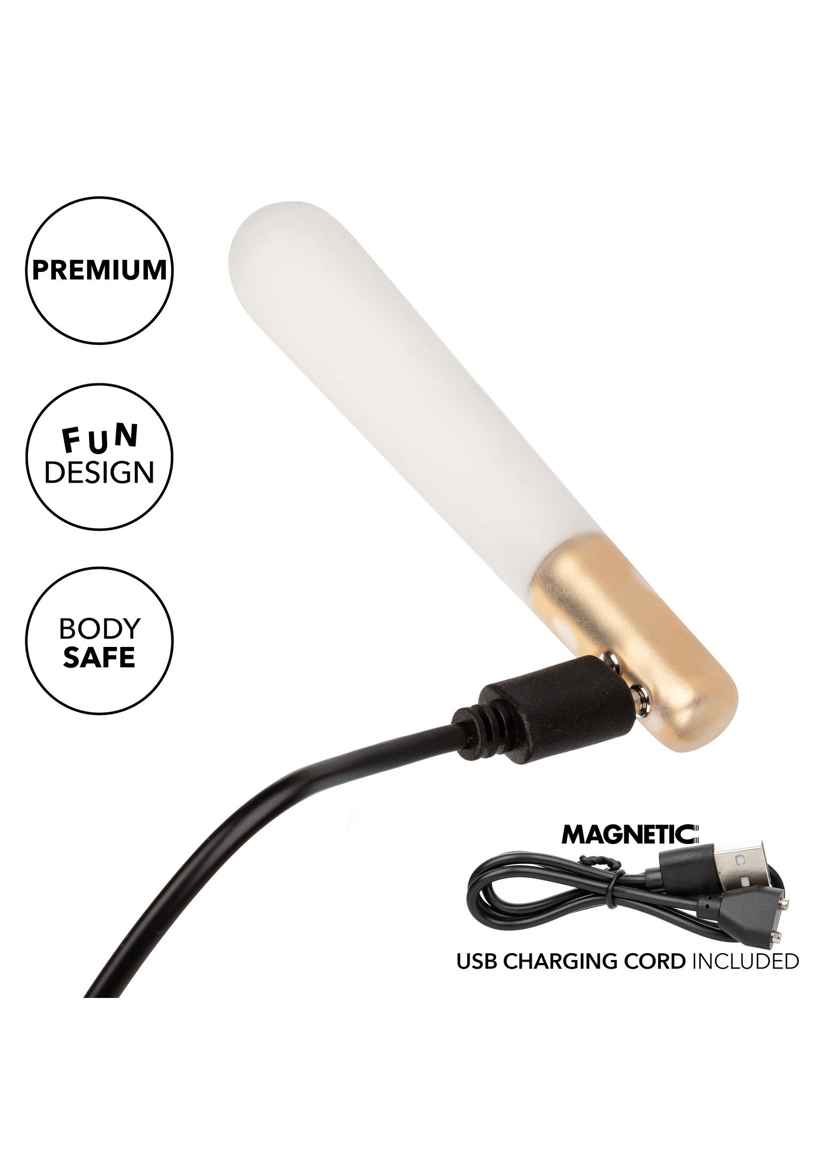 14185 calexotics naughty bits smoke show mini joint vibrator