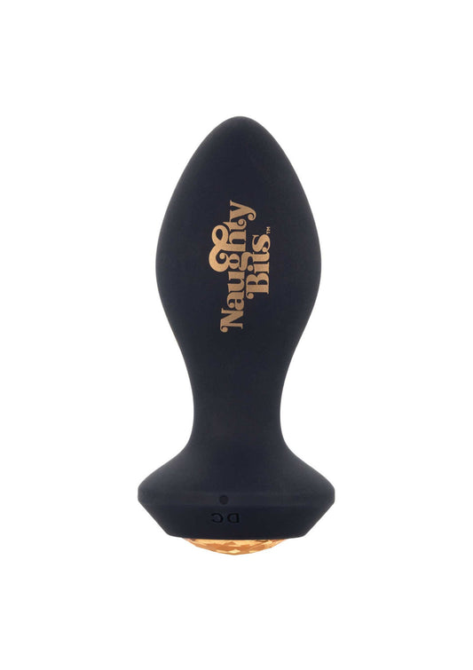 14187 calexotics naughty bits shake your ass vibrating butt plug