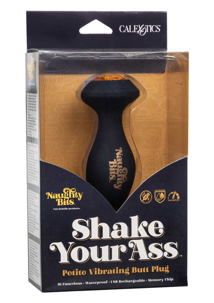 14187 calexotics naughty bits shake your ass vibrating butt plug
