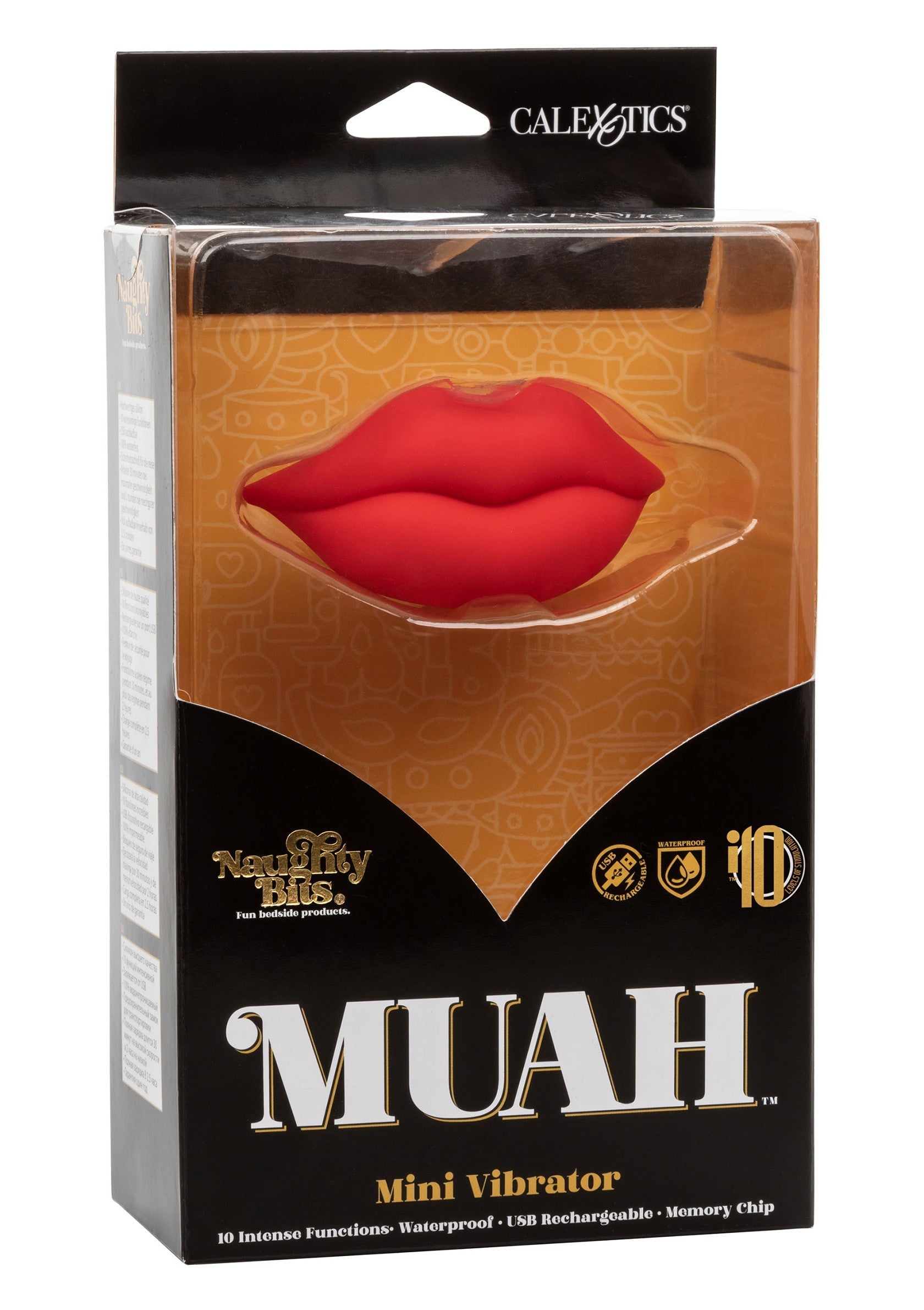 14189 calexotics naughty bits muah mini vibrator