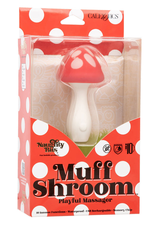 14197 calexotics naughty bits muff shroom playful massager