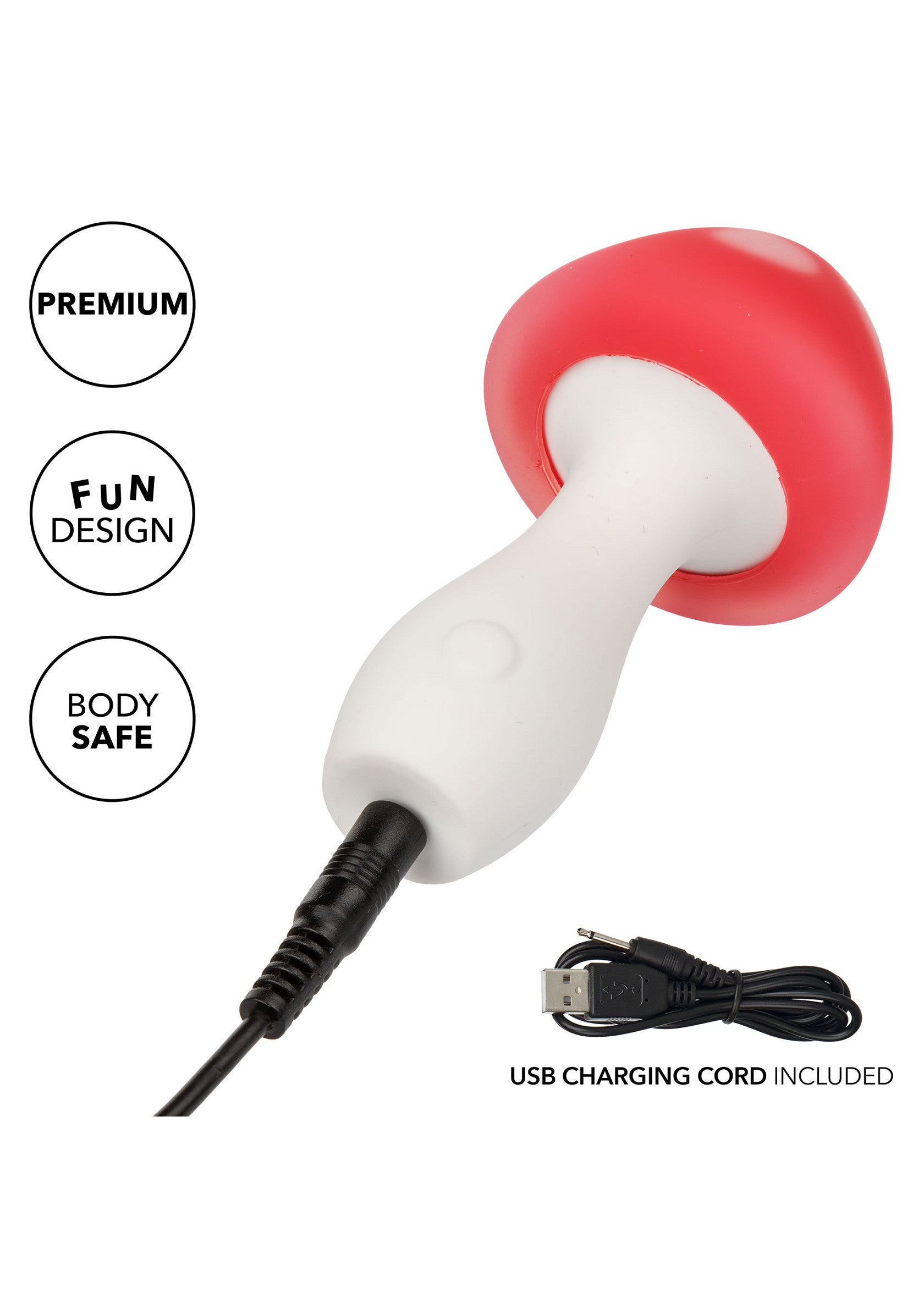 14197 calexotics naughty bits muff shroom playful massager