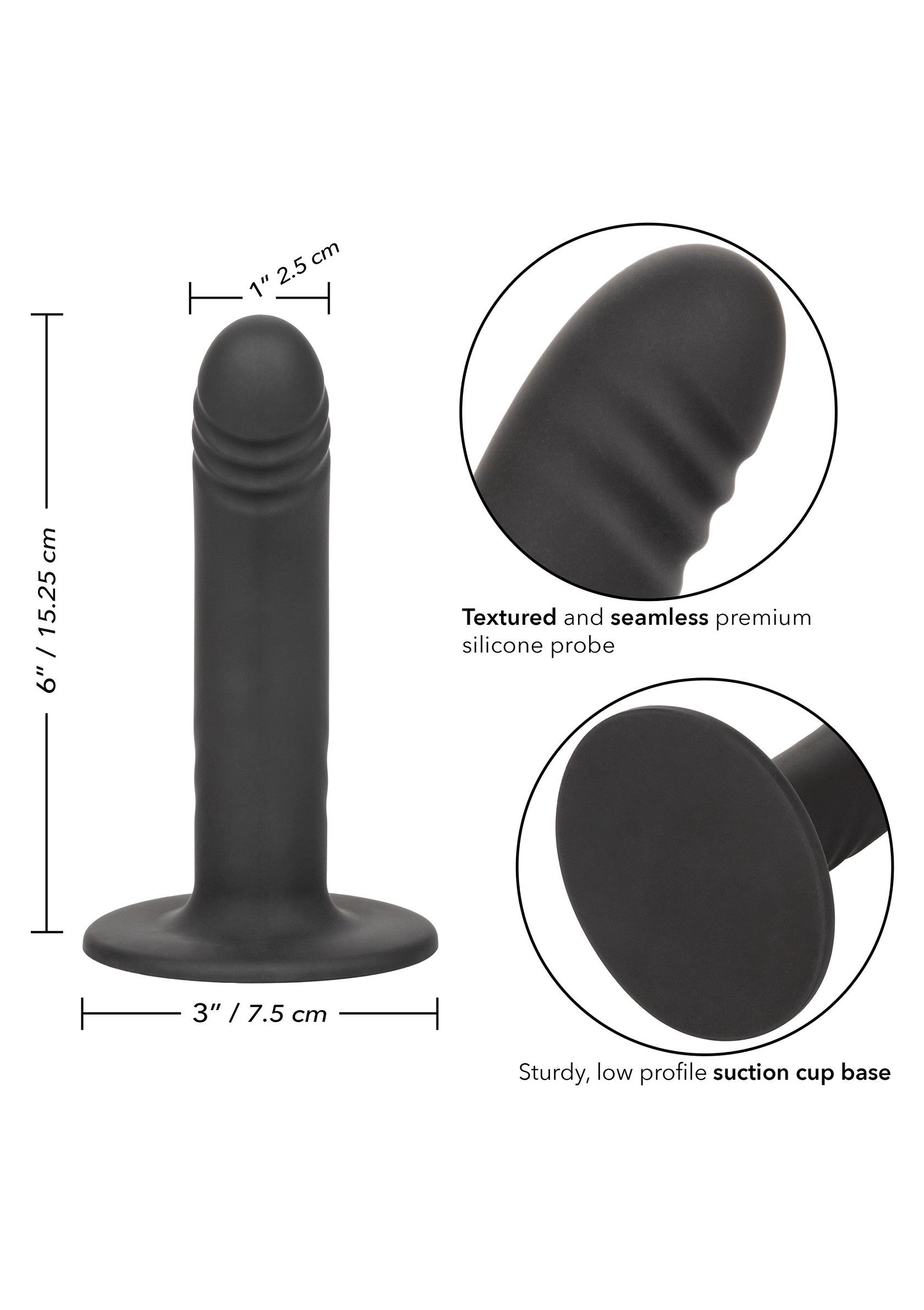 14234 calexotics boundless boundless 6 inch 1525cm ridged