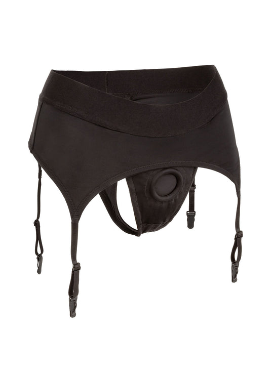 14237 calexotics boundless boundless thong with garter