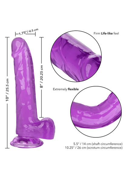14512 calexotics size queen queen size dong 8 inch