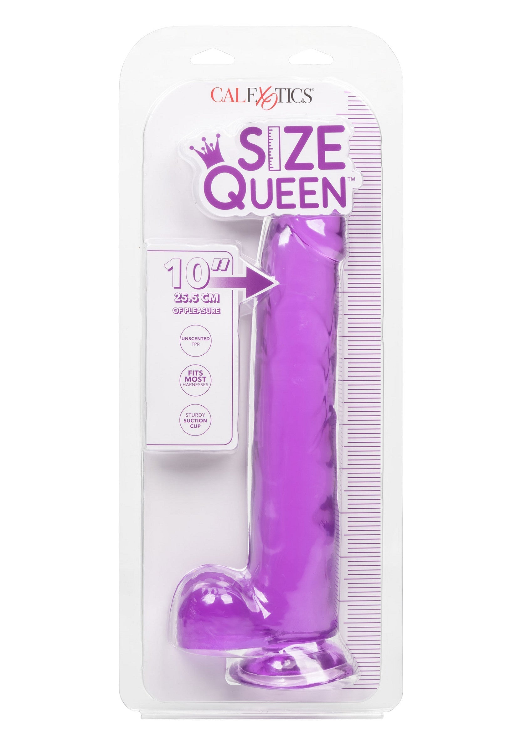 14513 calexotics size queen queen size dong 10 inch
