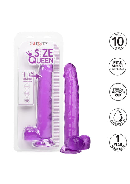 14513 calexotics size queen queen size dong 10 inch