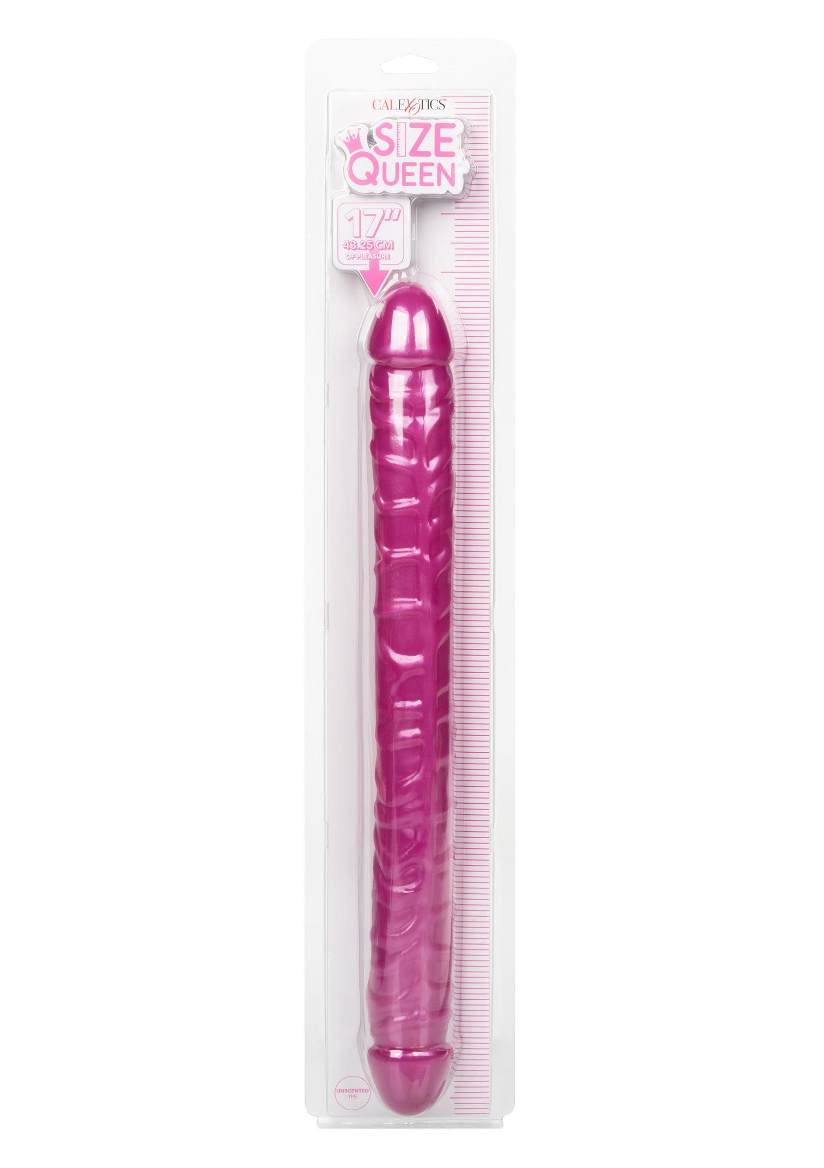 14515 calexotics size queen size queen double dong 17 inch