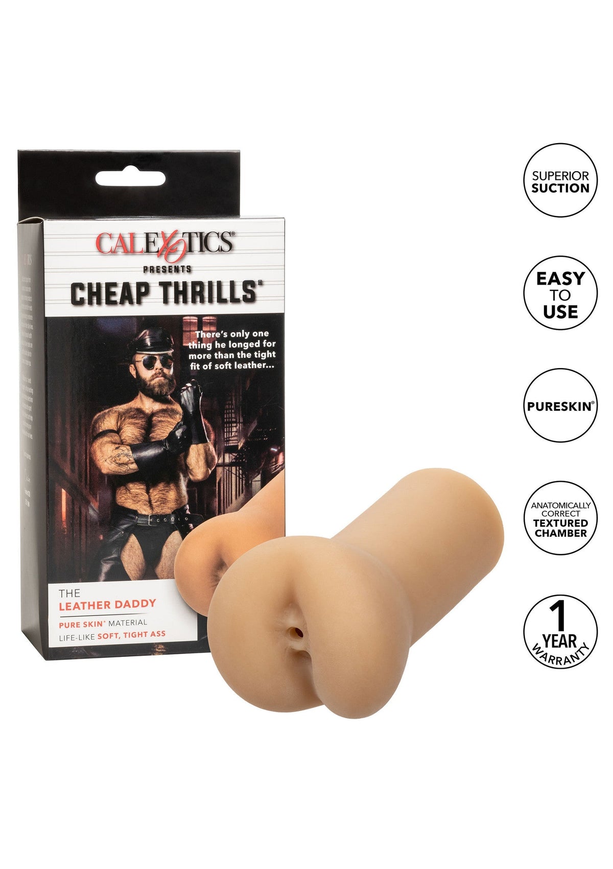 14614 calexotics cheap thrills cheap thrills leather daddy