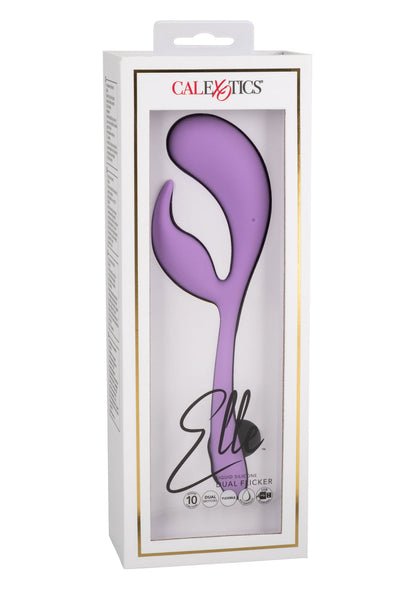 14682 calexotics elle liquid silicone dual flicker