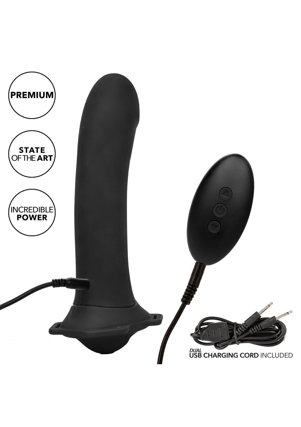 14691 calexotics her royal harness me2 remote rumbler