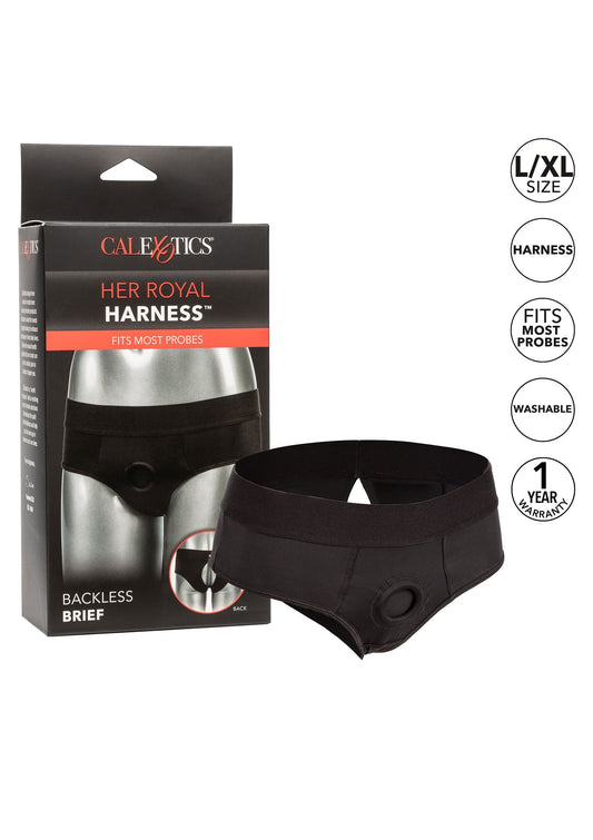 14692 calexotics her royal harness backless brief