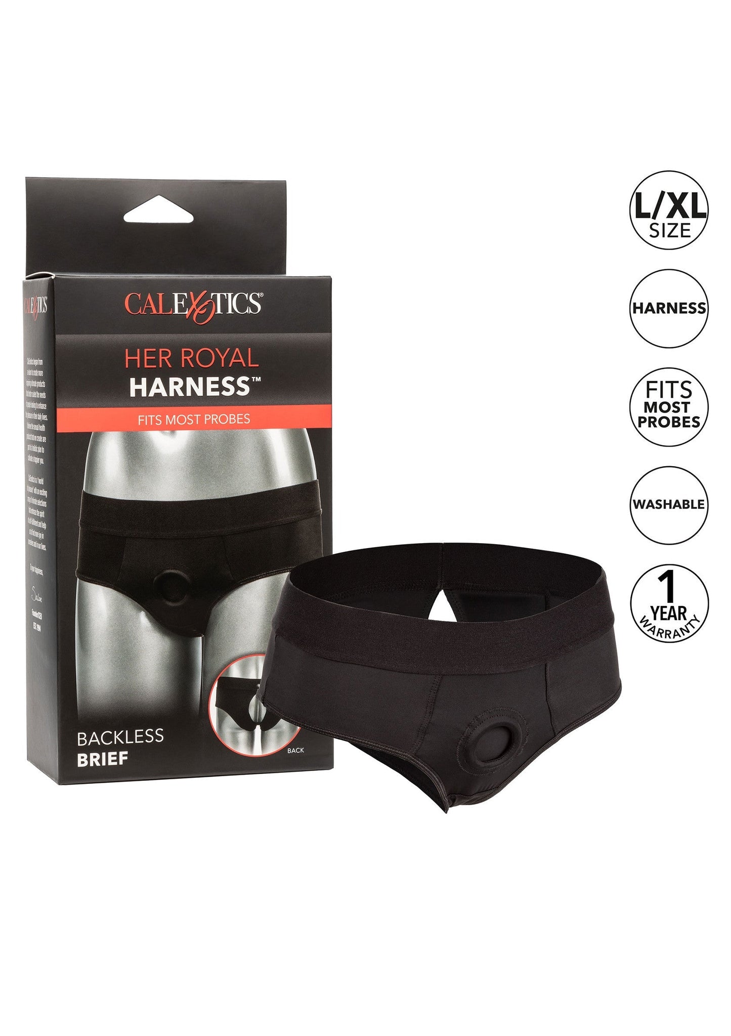 14692 calexotics her royal harness backless brief