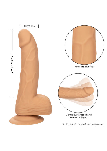 14744 calexotics stud silicone studs 6 inch
