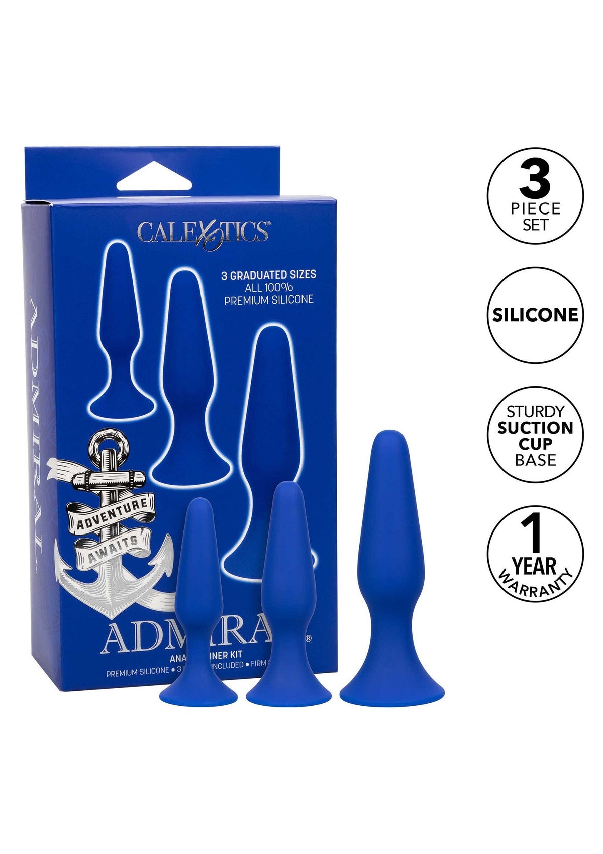 14808 calexotics admiral admiral anal trainer kit