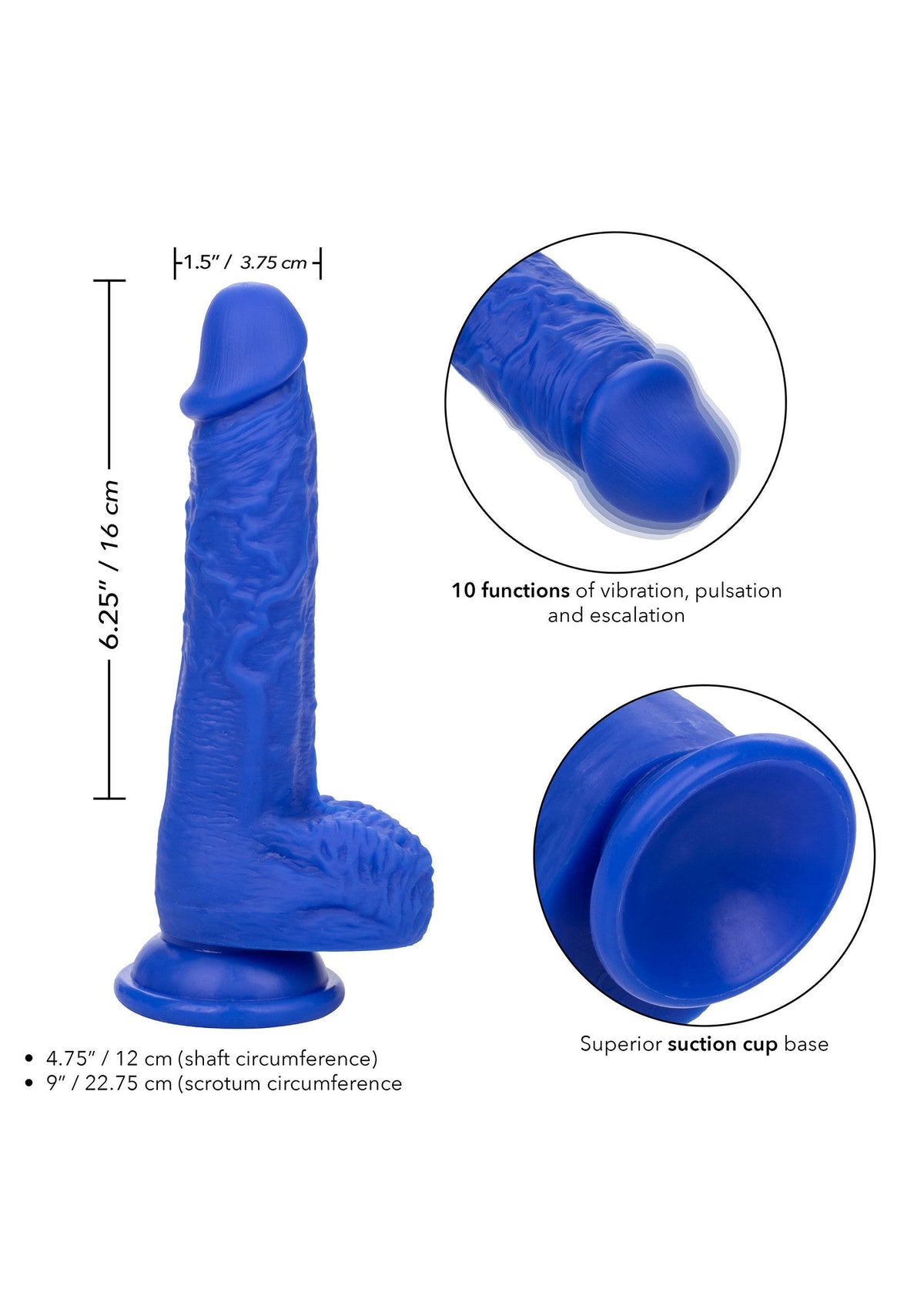 14812 calexotics admiral admiral 7 vibrating sailor