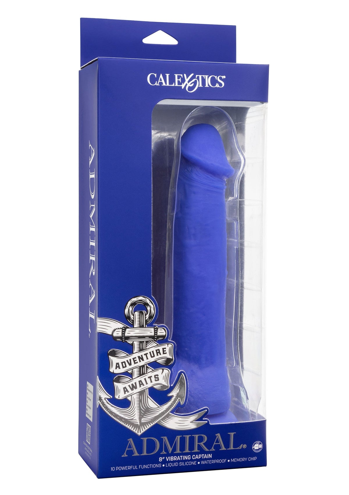 14813 calexotics admiral admiral 8 vibrating captain