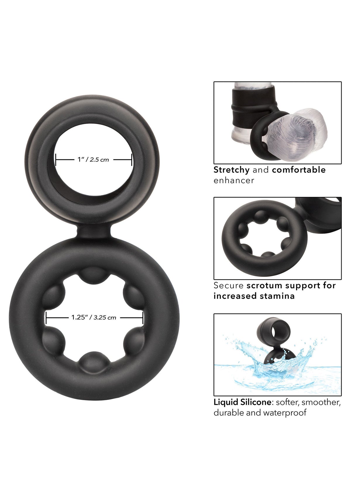 14856 calexotics alpha alpha dual magnum ring