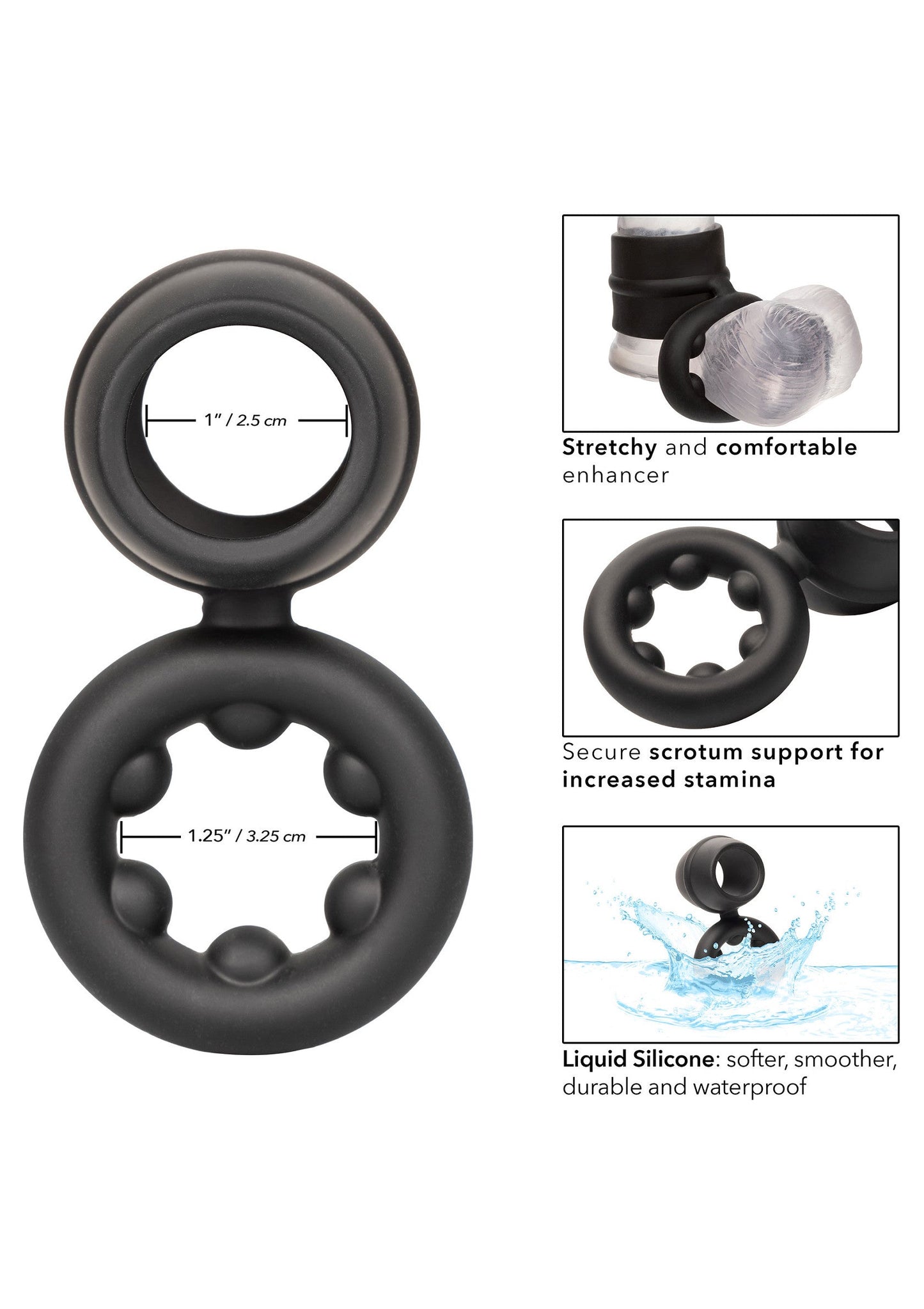 14856 calexotics alpha alpha dual magnum ring
