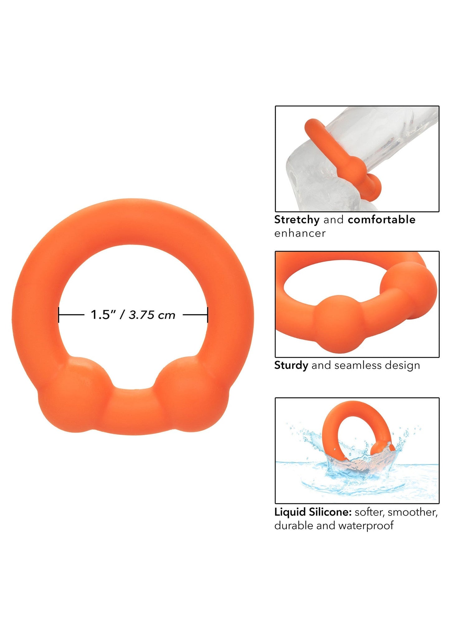 14857 calexotics alpha alpha dual ball ring