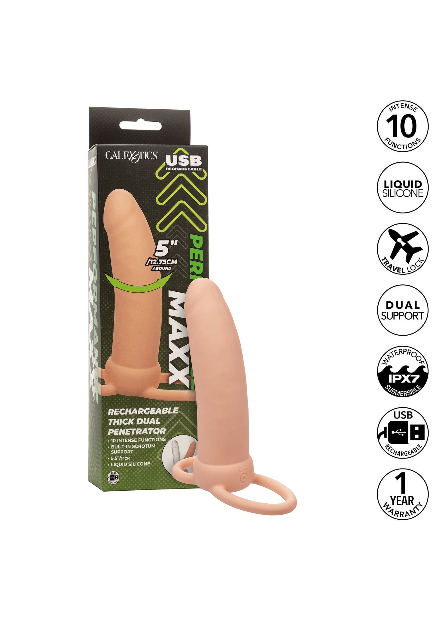 14888 calexotics performance maxx thick dual penetrator