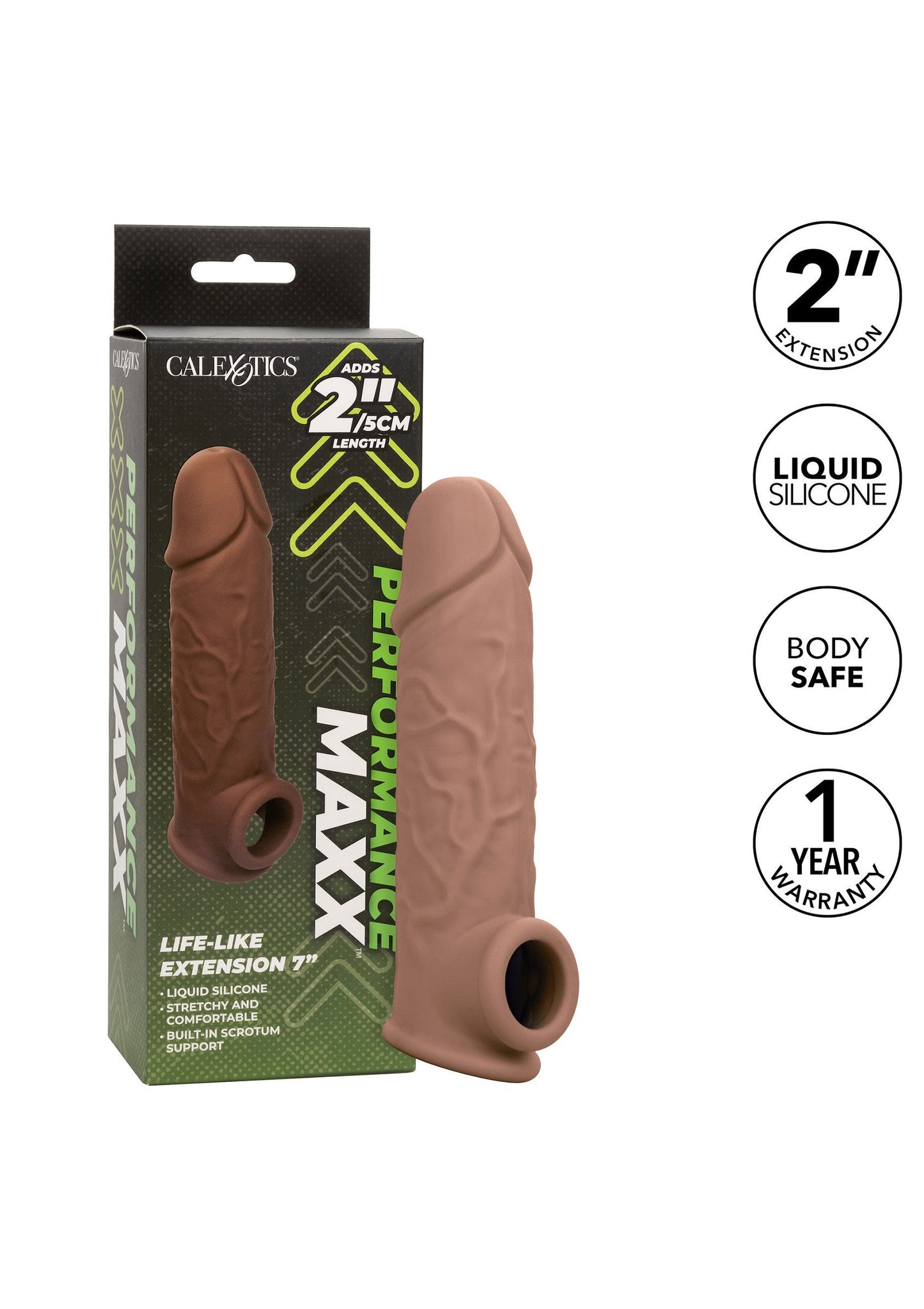 14890 calexotics performance maxx life like extension 7 inch