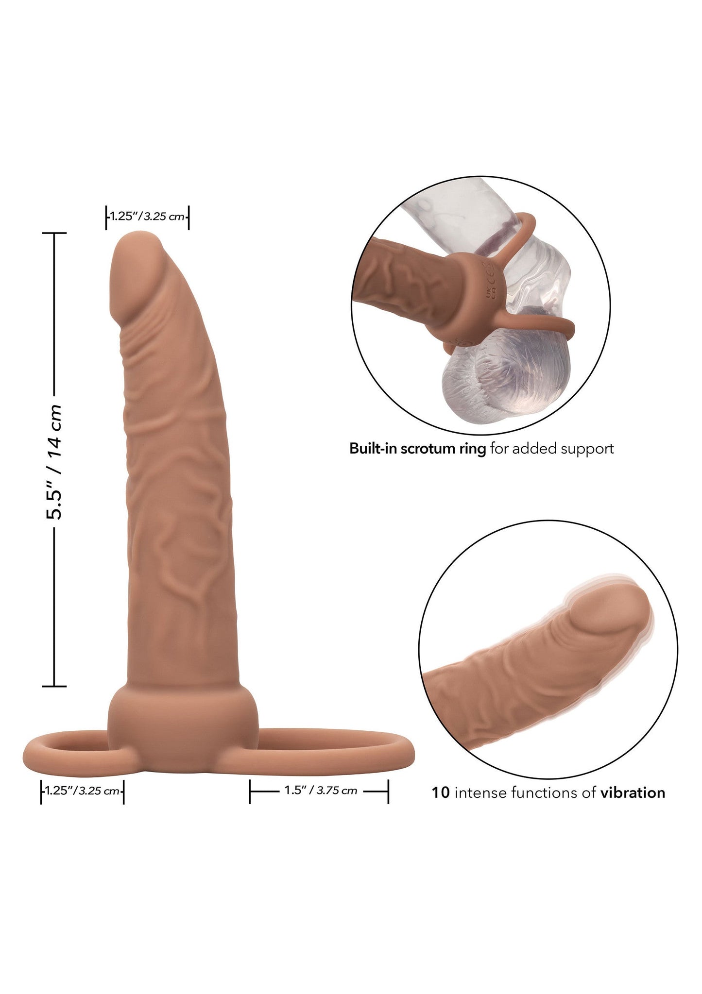 14894 calexotics performance maxx rechargeable dual penetrator