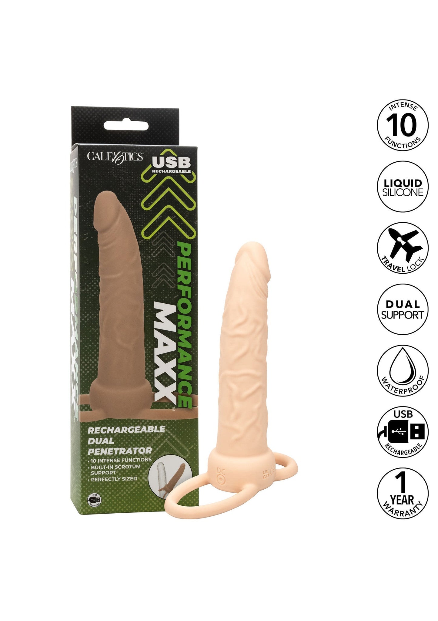 14894 calexotics performance maxx rechargeable dual penetrator