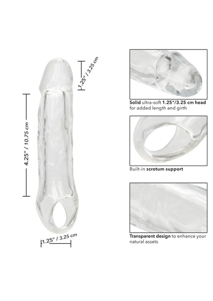 14895 calexotics performance maxx clear extension 55 inch