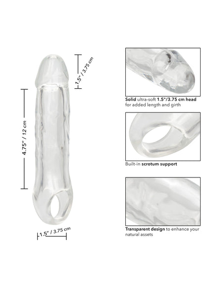 14896 calexotics performance maxx clear extension 65 inch