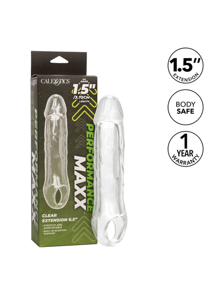 14896 calexotics performance maxx clear extension 65 inch
