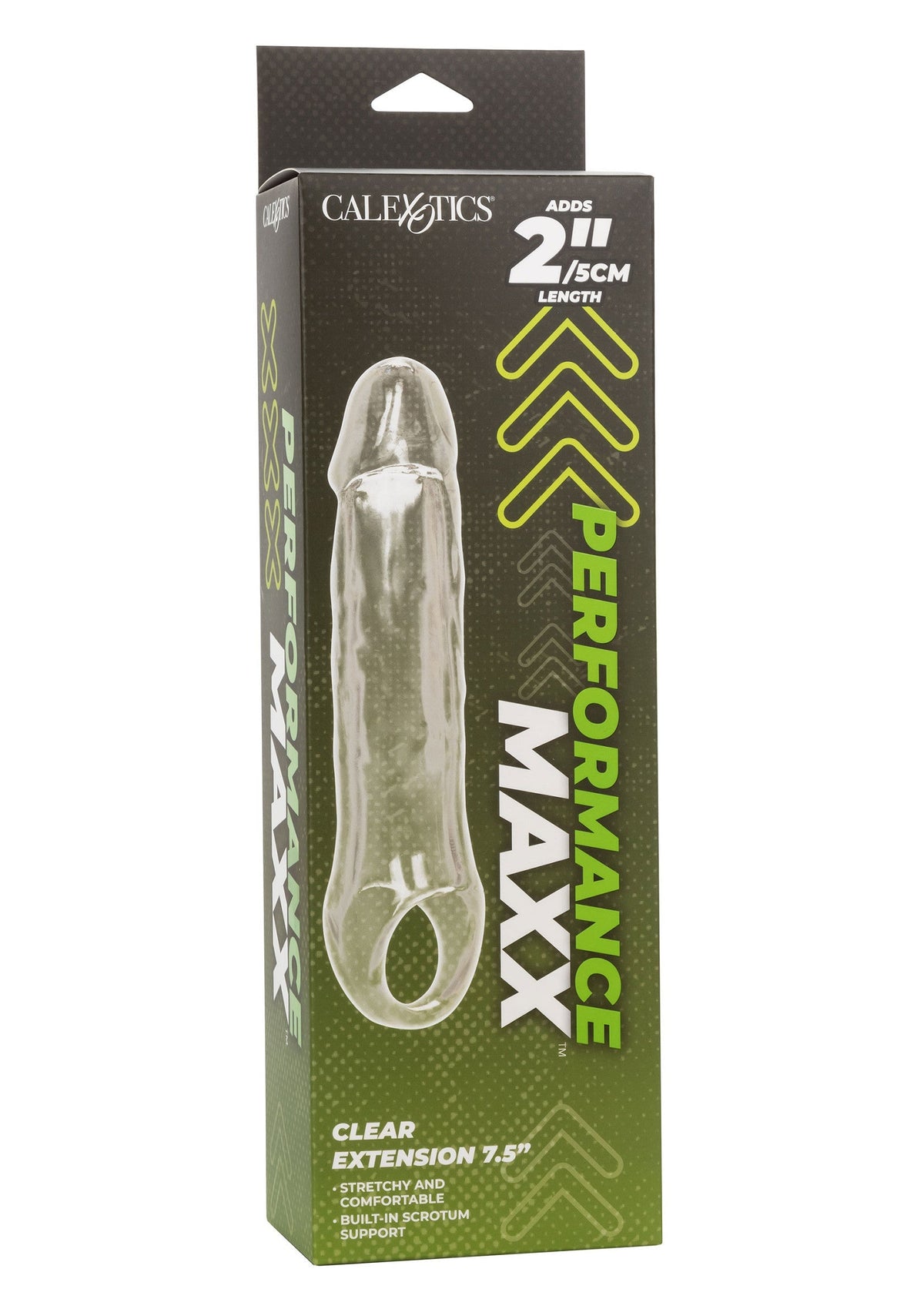 14897 calexotics performance maxx clear extension 75 inch