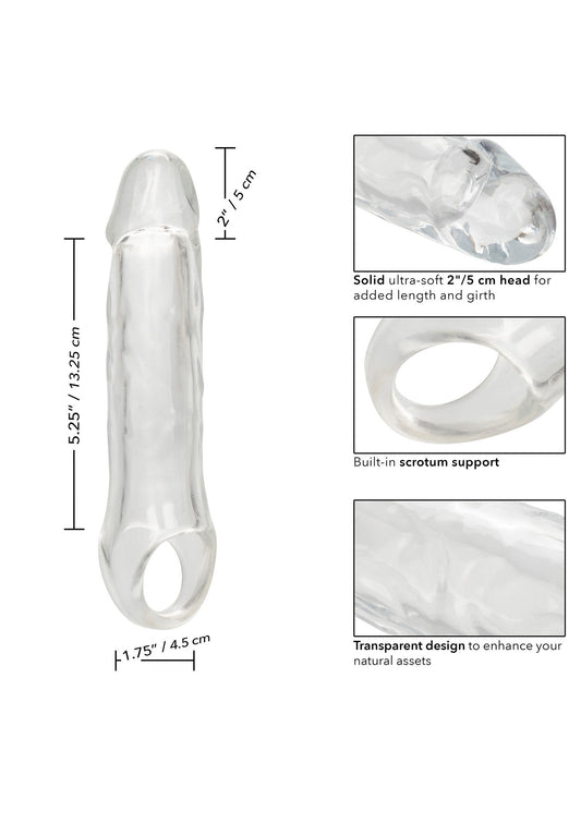 14897 calexotics performance maxx clear extension 75 inch