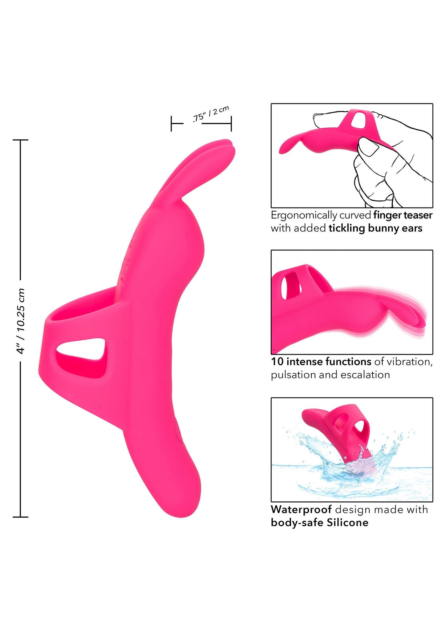 14931 calexotics neon vibes the flirty vibrator