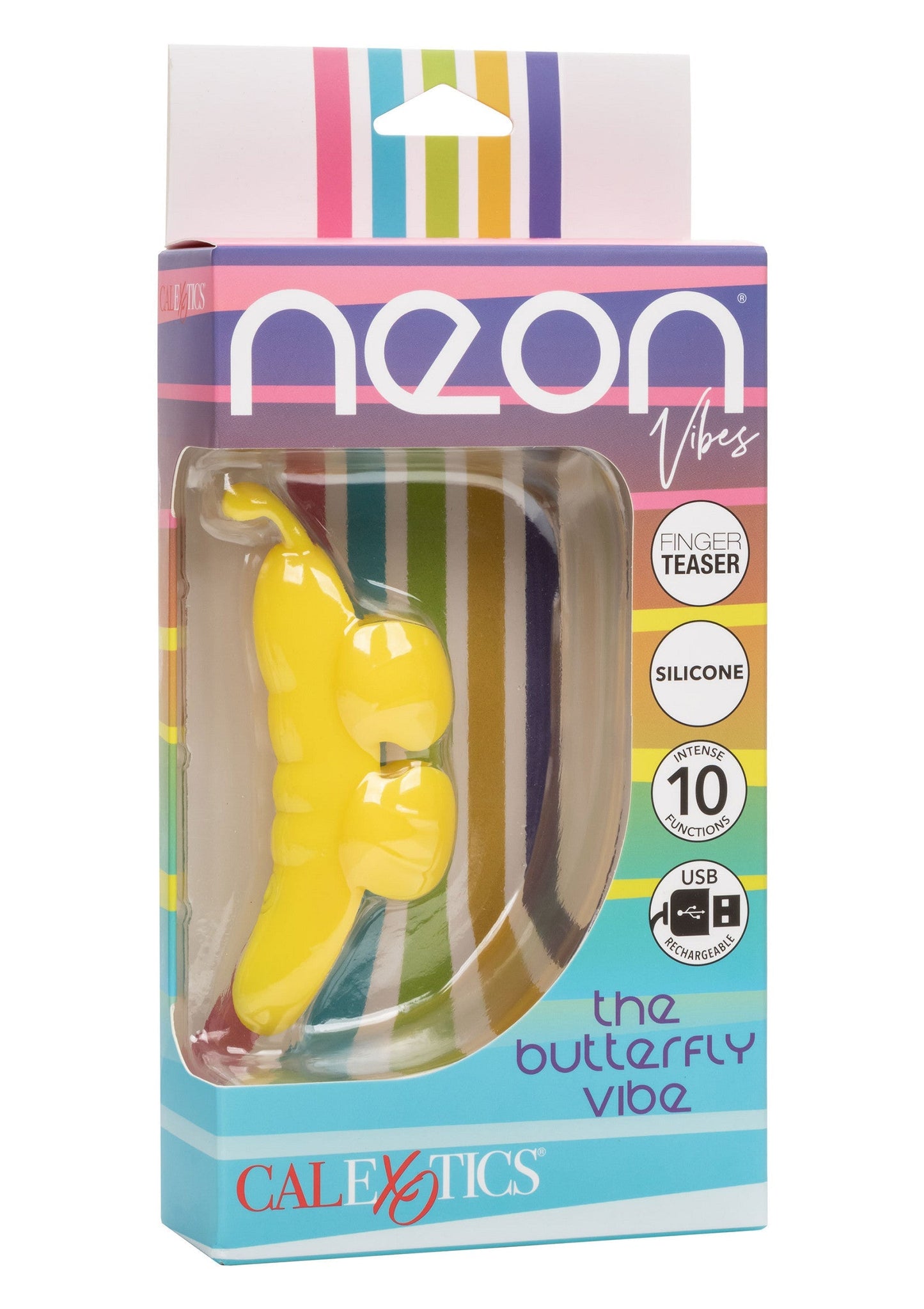 14936 calexotics neon vibes the butterfly vibrator