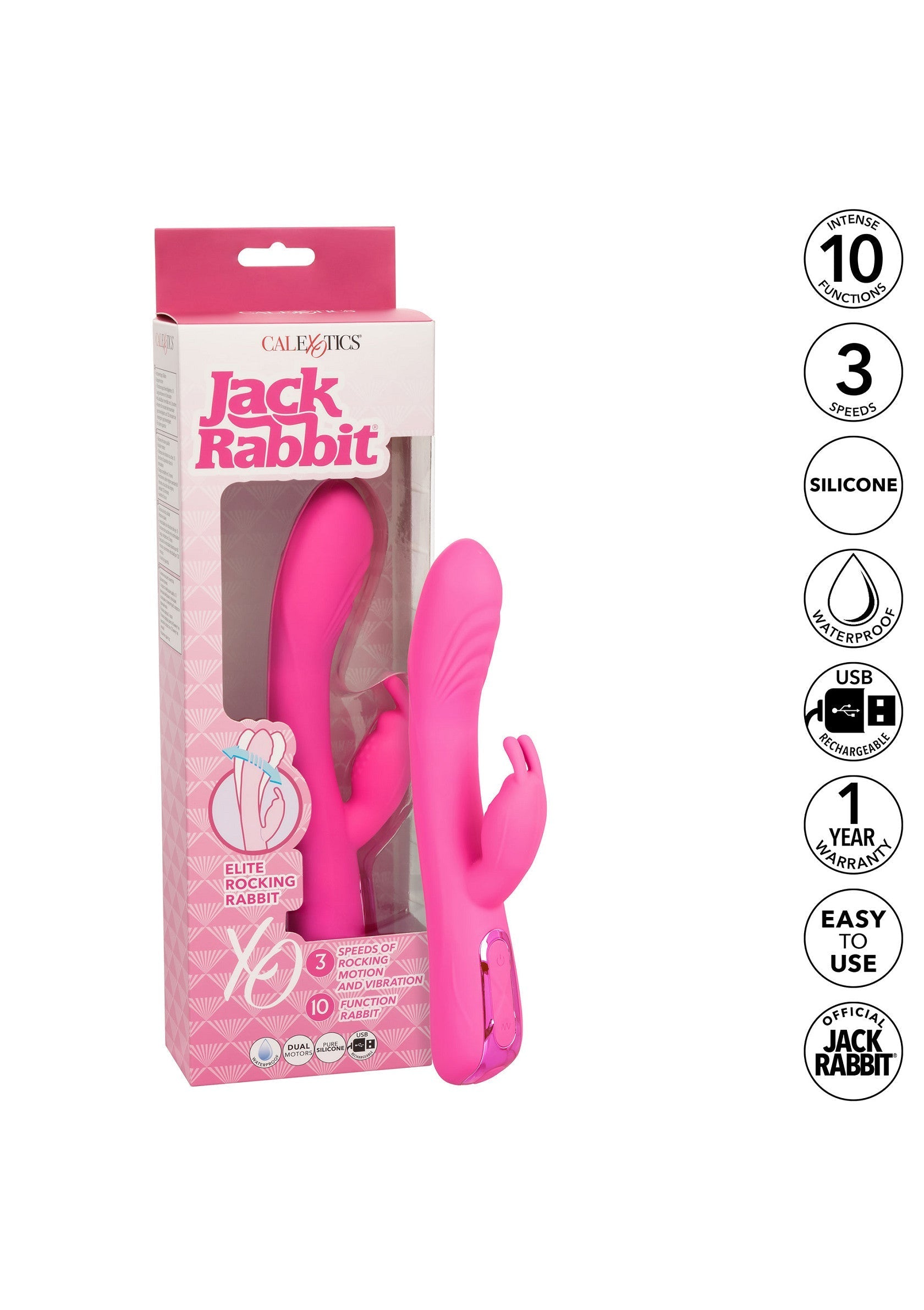 14961 calexotics jack rabbits elite rocking rabbit