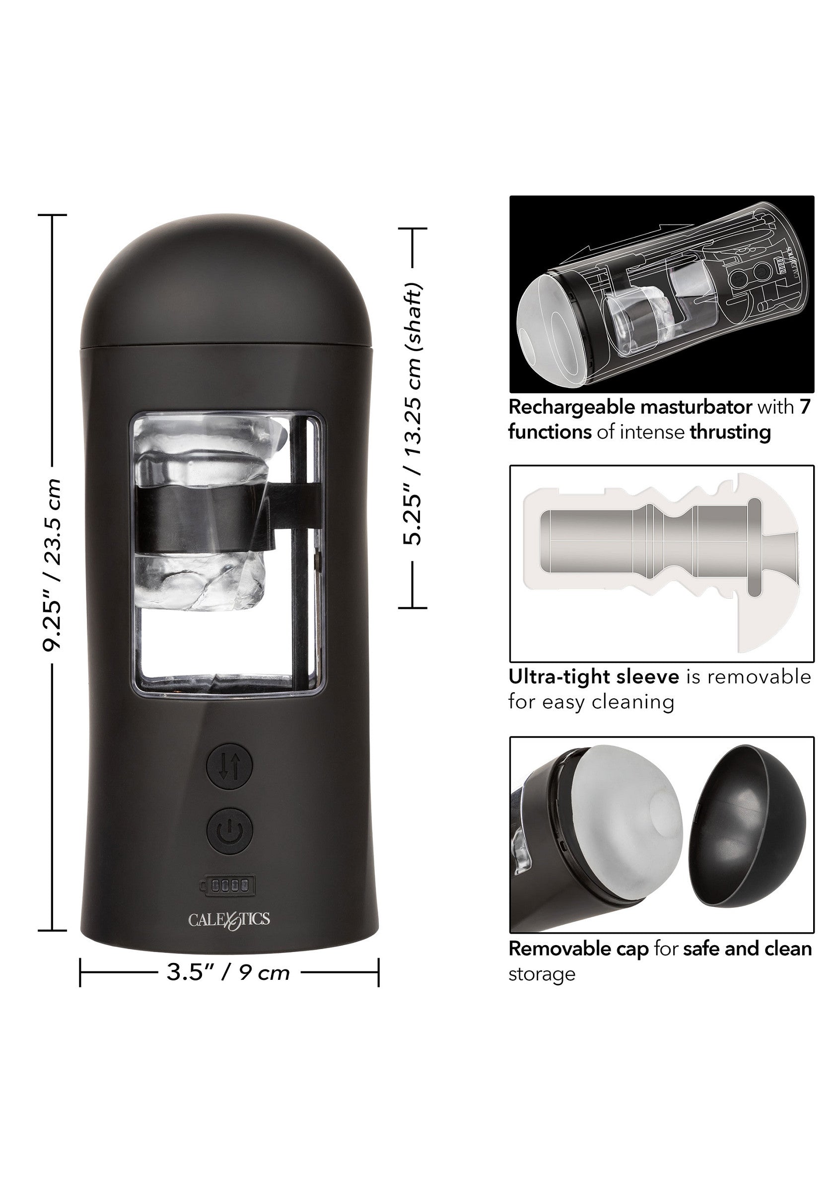 14973 calexotics bionic bionic stroking masturbator