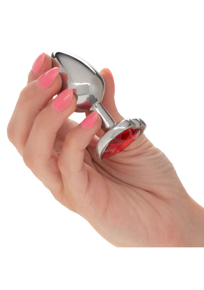 16514 calexotics jewel jewel small ruby heart plug