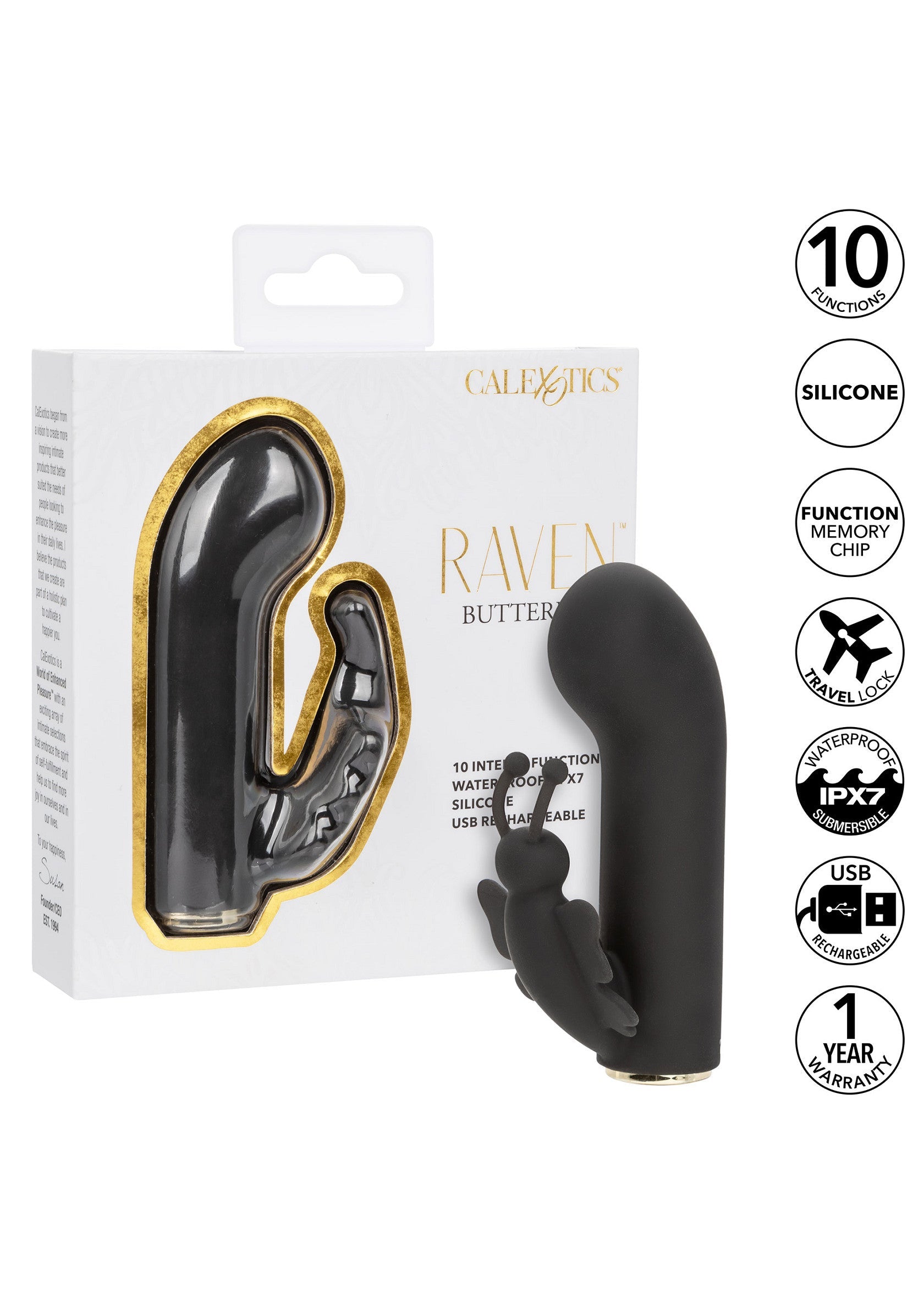 16550 calexotics raven raven butterfly