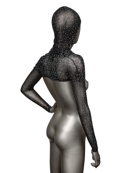 16624 calexotics radiance hooded shoulder shrug plus