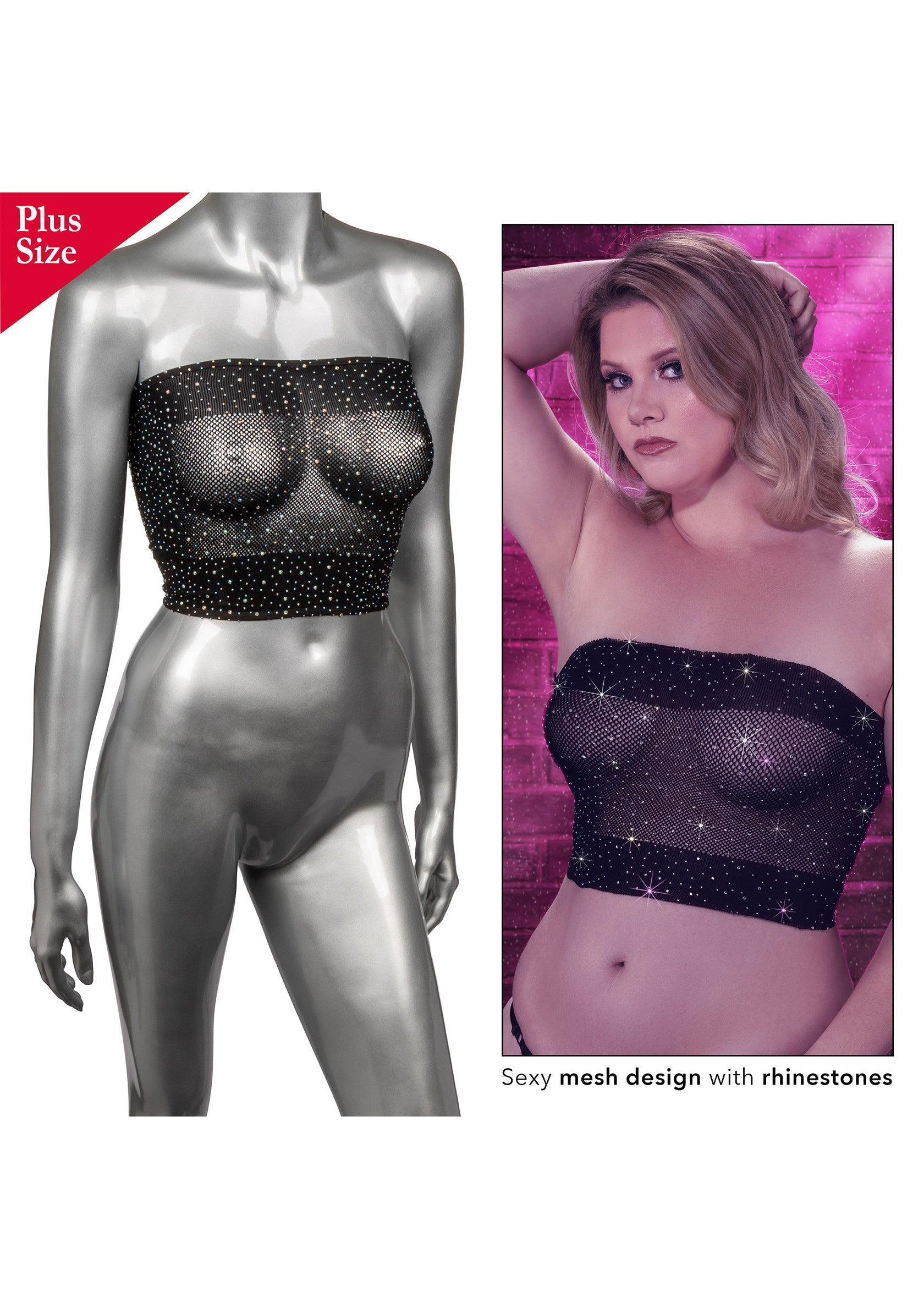16630 calexotics radiance bandeau top plus