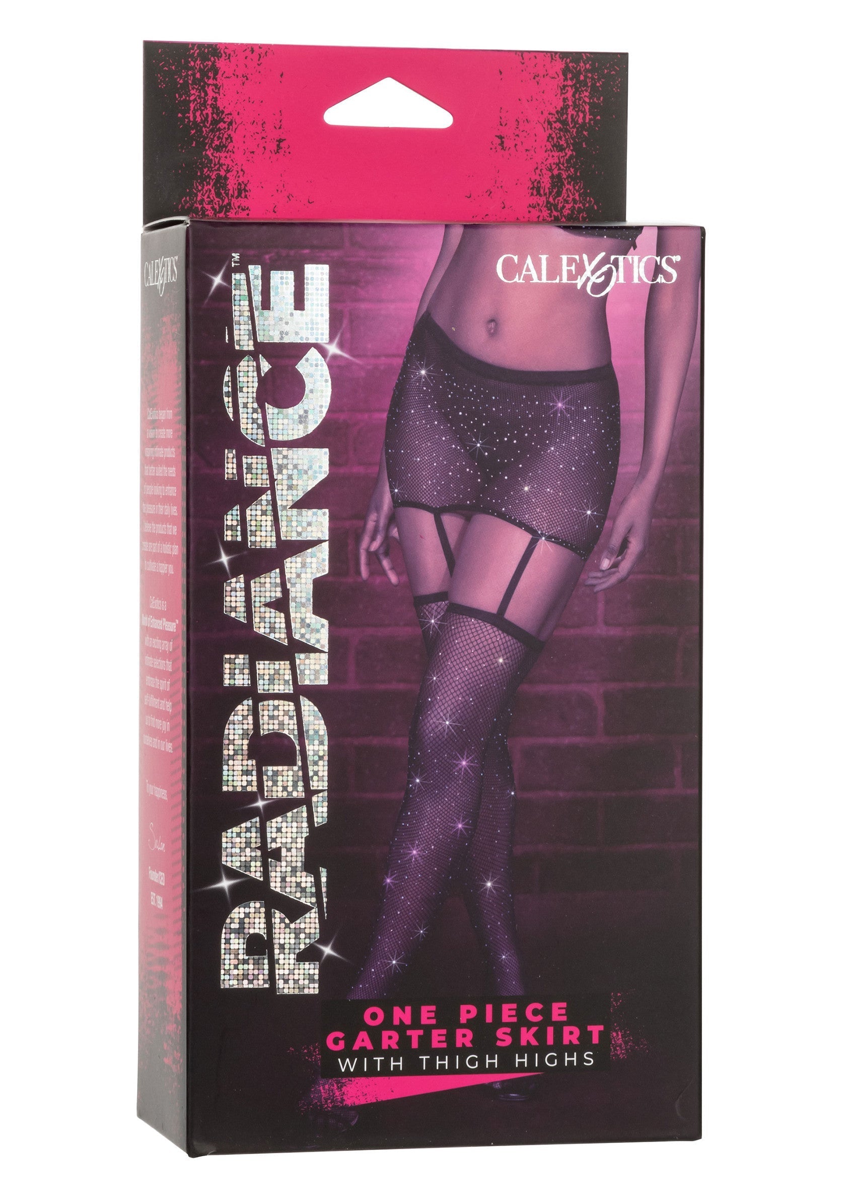 16633 calexotics radiance garter skirt thigh highs