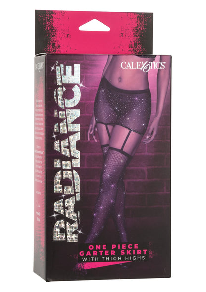 16633 calexotics radiance garter skirt thigh highs